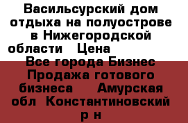 Васильсурский дом отдыха на полуострове в Нижегородской области › Цена ­ 30 000 000 - Все города Бизнес » Продажа готового бизнеса   . Амурская обл.,Константиновский р-н